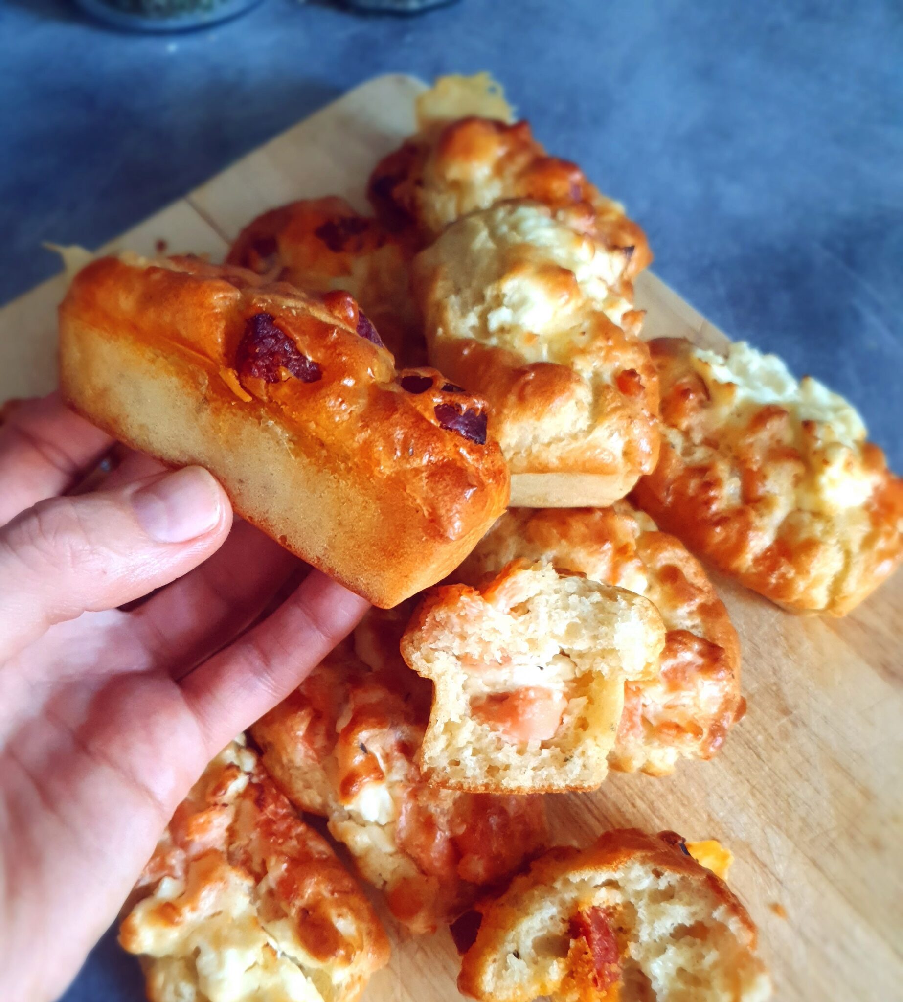 Mini cake salés - Les Petits Chaudrons