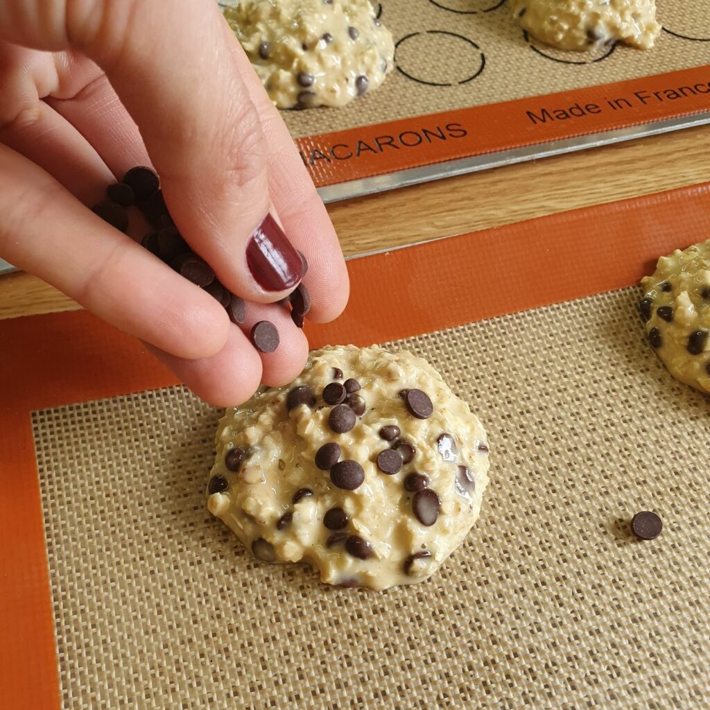Les Petits Chaudrons - Cookies healthy flocons d'avoine