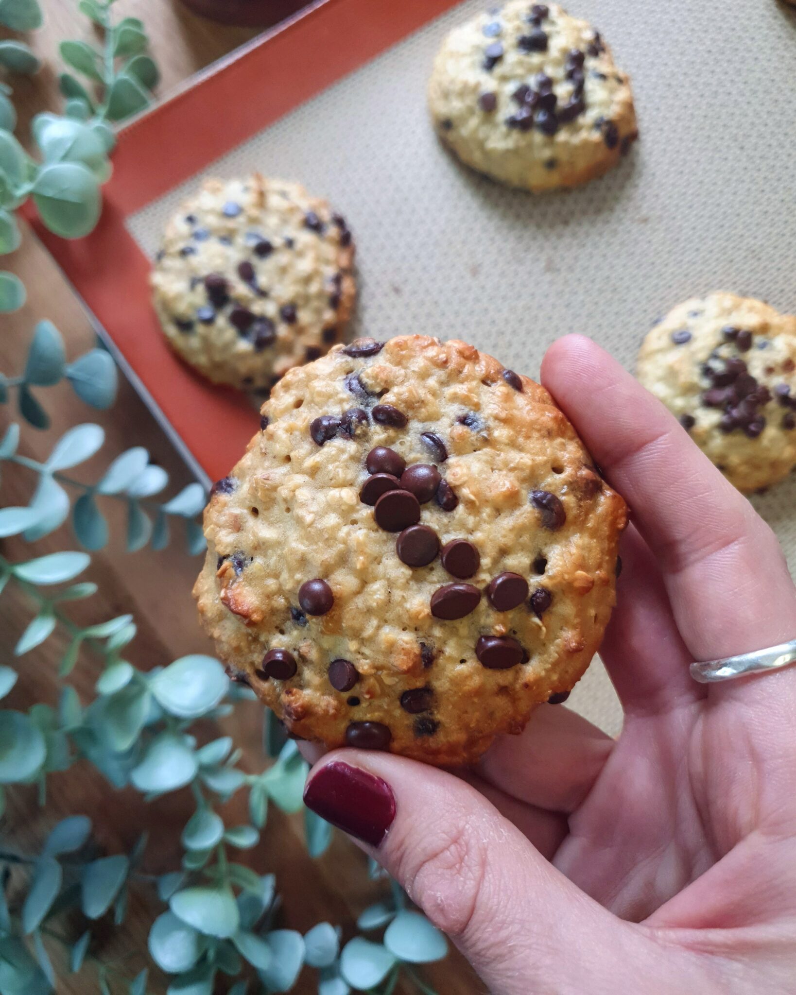 Cookies healthy flocons d'avoine - Les Petits Chaudrons