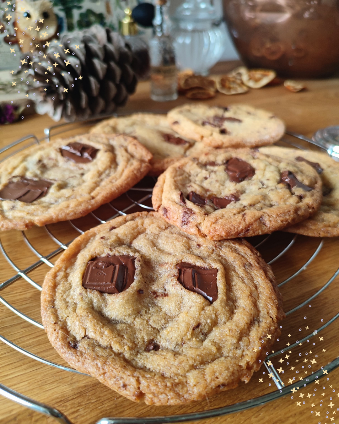 Les Petits Chaudrons - cookies chocolat moelleux