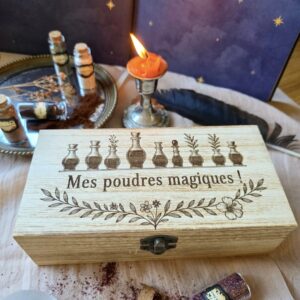 Coffret mes poudres magiques - Les petits chaudrons