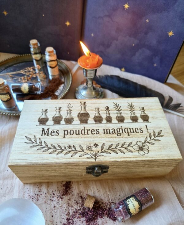 Coffret mes poudres magiques - Les petits chaudrons