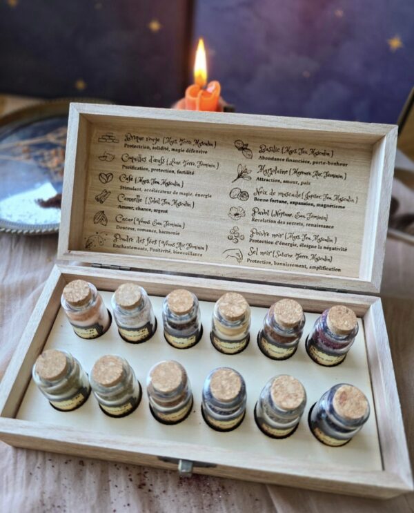 Coffret mes poudres magiques - Les petits chaudrons