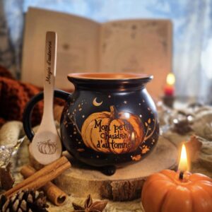 Coffret fertilité- Mug chaudron citrouille d'automne