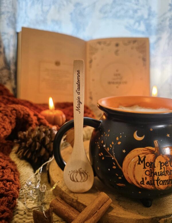 Coffret fertilité- Mug chaudron citrouille d'automne