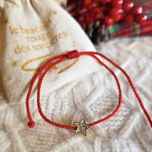 Bracelet rouge des sorcières - Les petits chaudrons