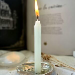 Bougie blanche- Les petits chaudrons