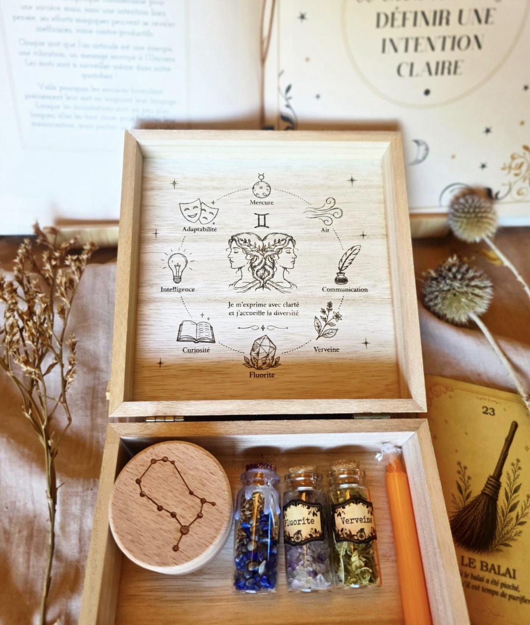 Coffret astro - Gémeaux - Les petits chaudrons