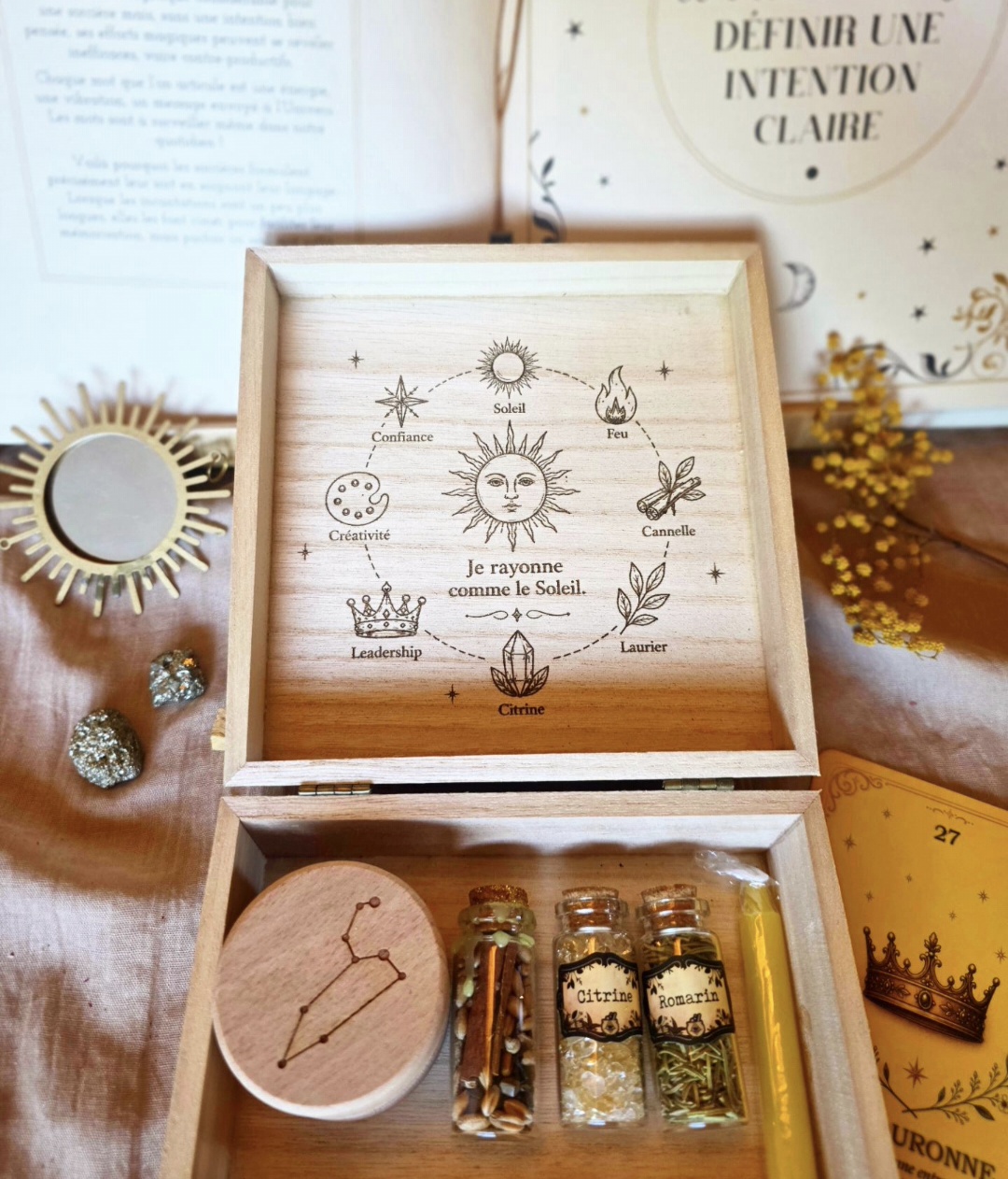 Coffret astro - Lion - Les petits chaudrons